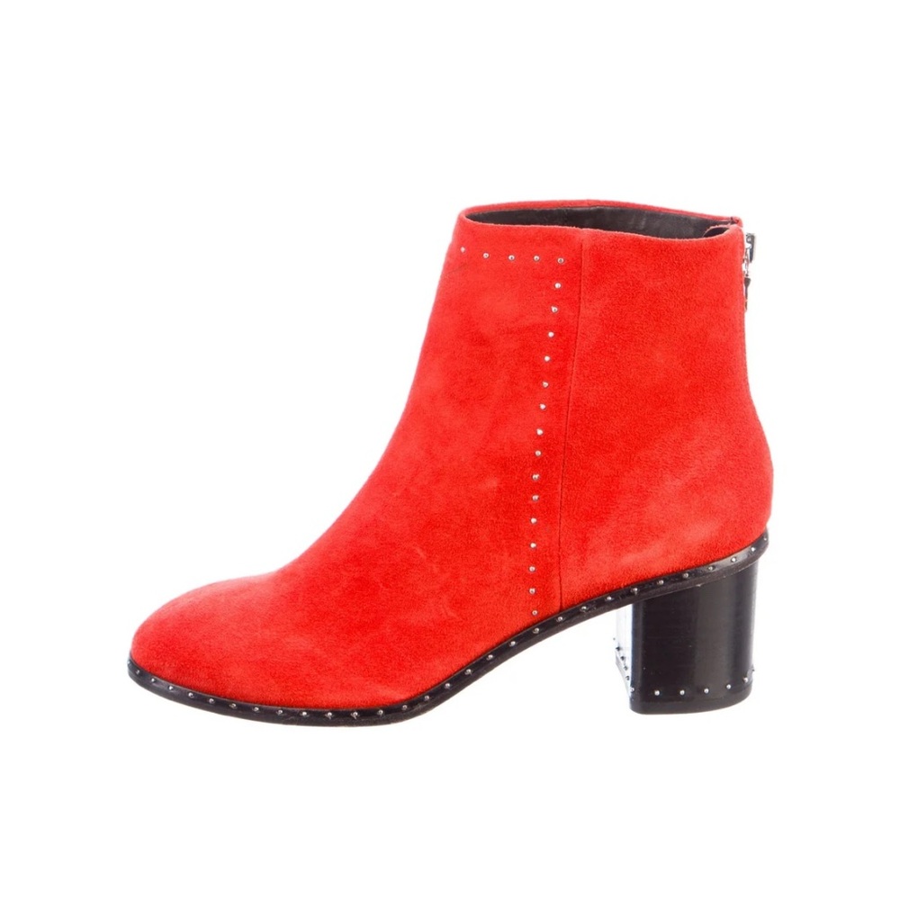 rag and bone suede studded booties boots